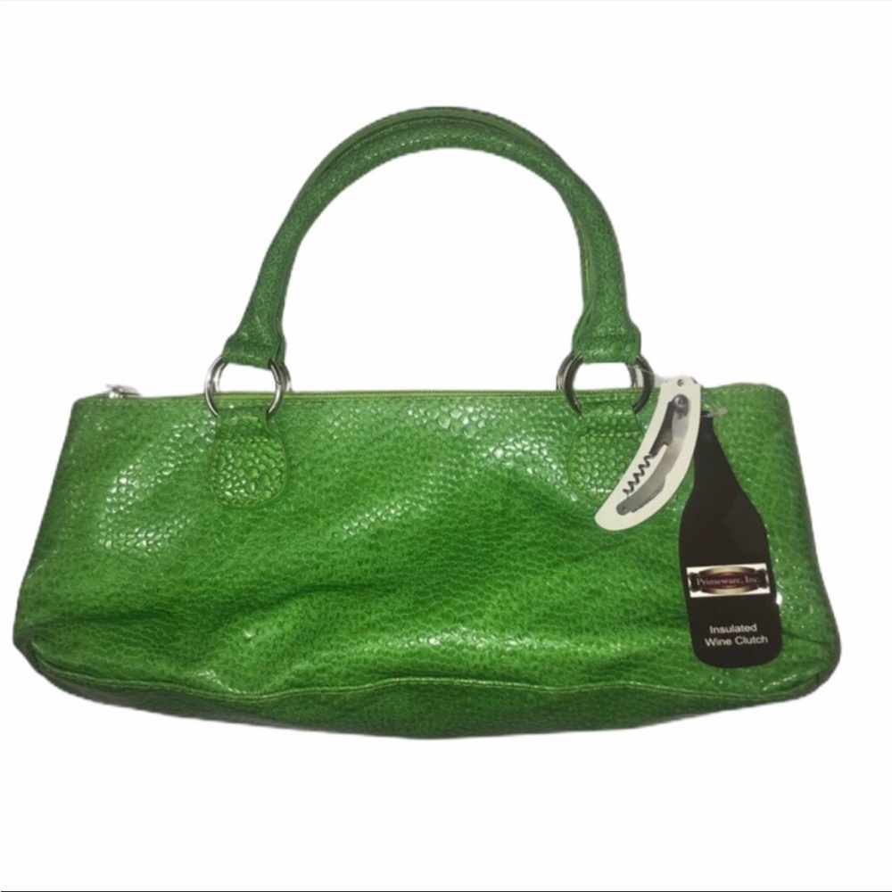 NWT Lime Green Insulated Clutch